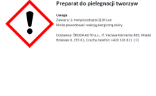 Zestaw minikosmetyków Volkswagen