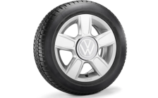 Koło zimowe up! Corvara 14" z oponą Semperit, prawe