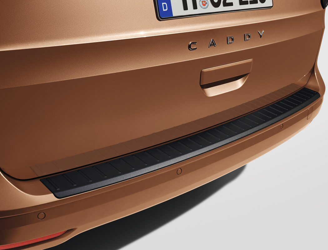 Ochronna listwa krawędzi bagażnika, VW Caddy 5, czarna