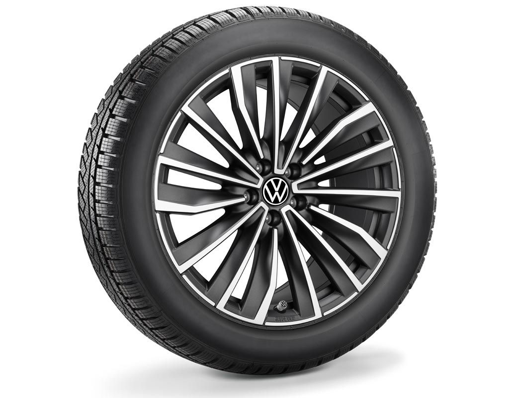 Koło zimowe VW ID.7 z oponą Goodyear, R20, prawe tył