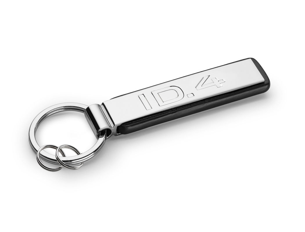 Brelok do kluczy metalowo-skórzany, ID.4