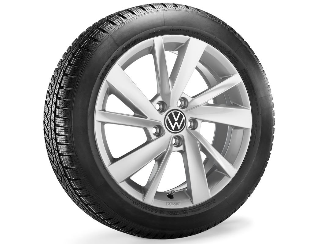 Koło zimowe VW Passat B9 z oponą Semperit, R16, lewe