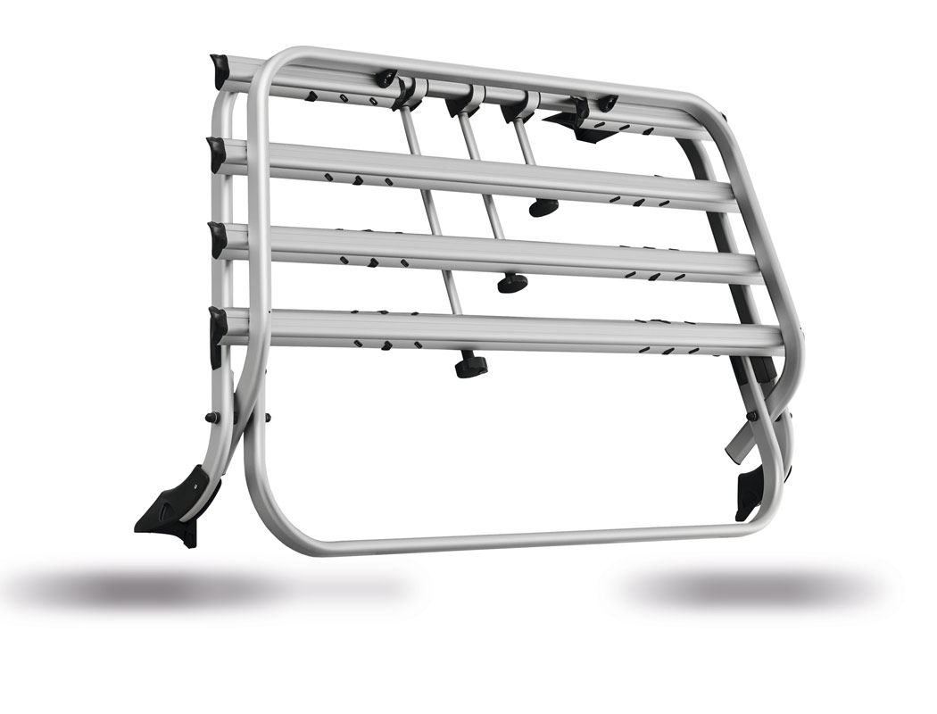 Bagażnik rowerowy montowany na klapie tylnej bagażnika VW T6