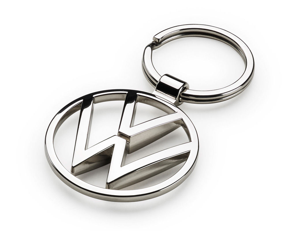 Brelok do kluczy nowe logo VW, srebrny