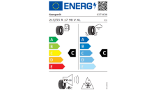 Koło zimowe VW Passat B9 z oponą Semperit, R17, prawe