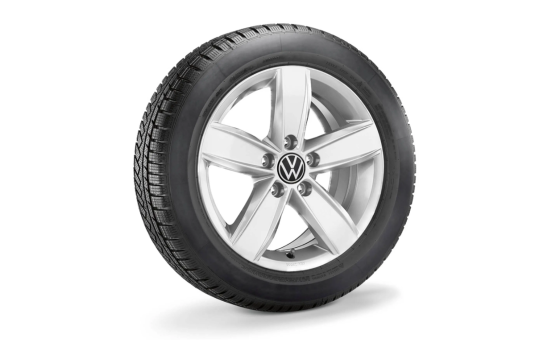 Koło zimowe Polo Corvara 15" z oponą Semperit, prawe
