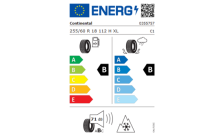 Koło zimowe VW Touaregz oponą Continental,R18, lewe