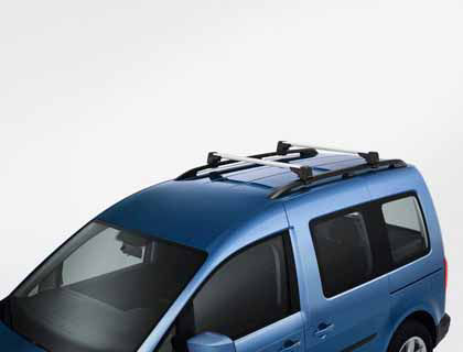 Belki bagażnika dachowego VW Caddy 4, do montażu na relingach