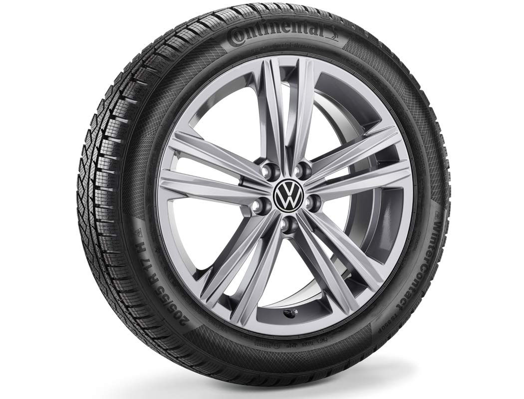 Koło zimowe T-Cross Sebring 17" z oponą Continental, lewe