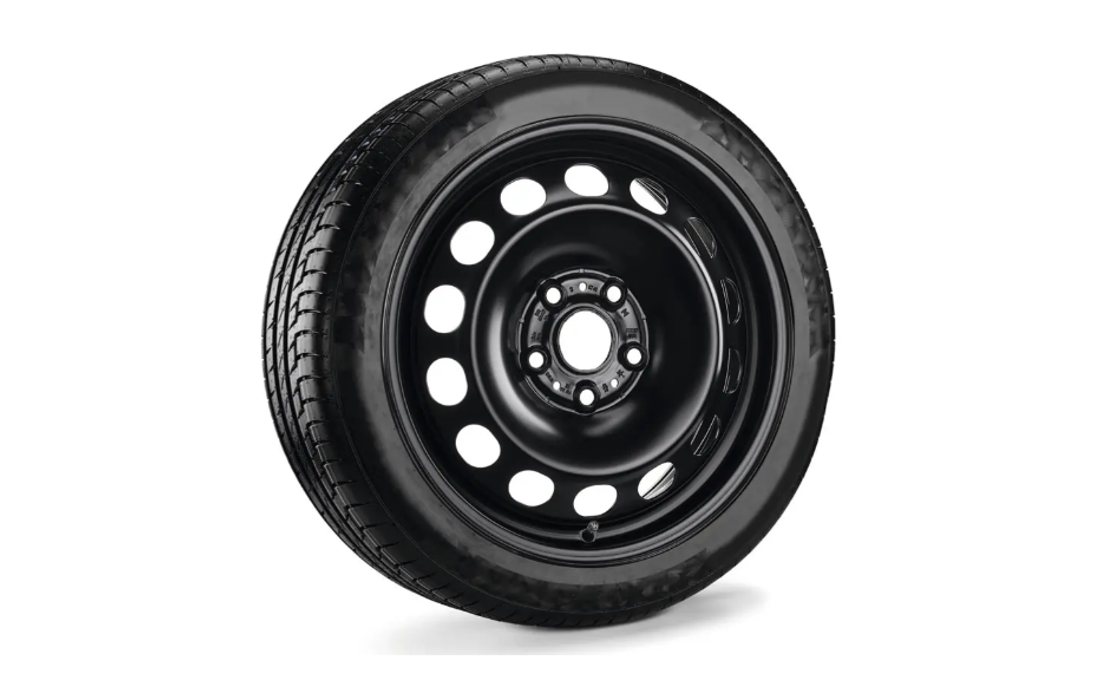 Koło zimowe VW Tiguanz oponą Bridgestone,R17, lewe