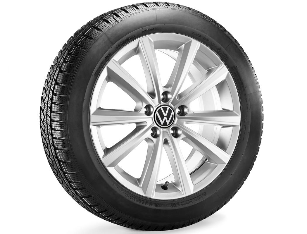 Koło zimowe VW Touran z oponą Continental, R16, prawe