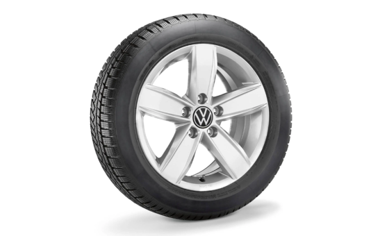 Koło zimowe Polo Corvara 15" z oponą Semperit, lewe