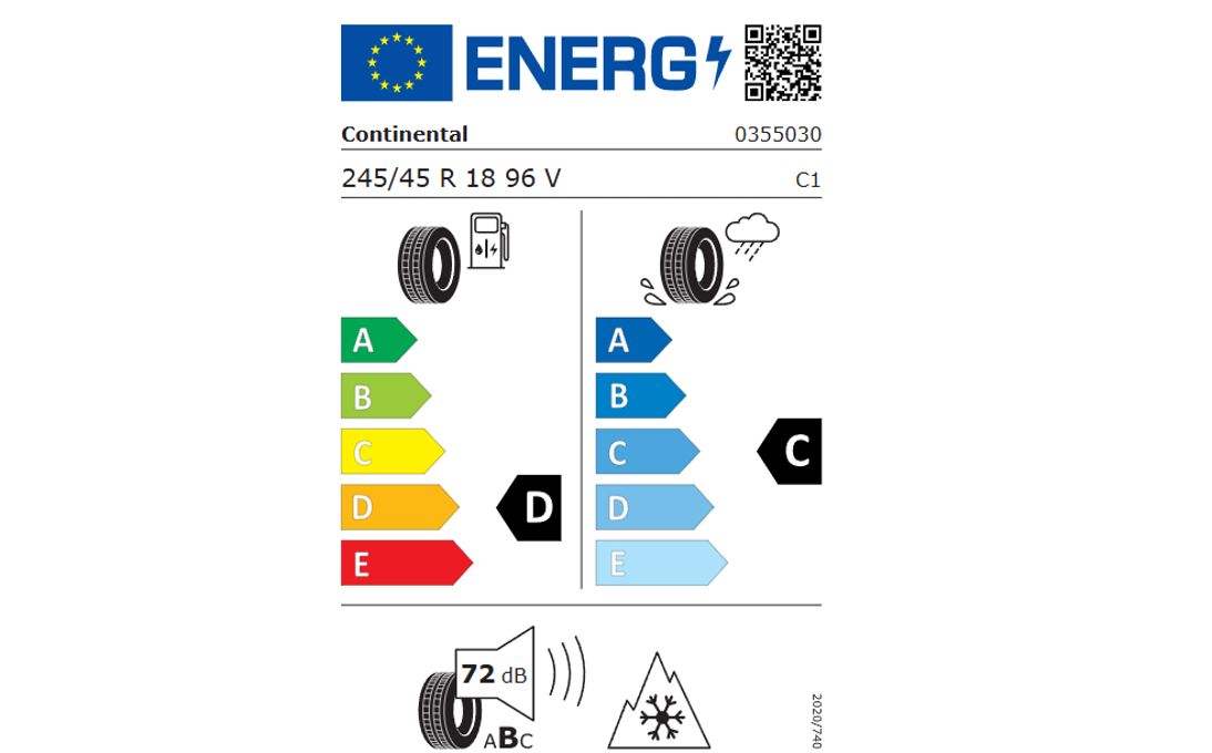 Koło zimowe Arteon/Arteon FL Sebring 18" z oponą Continental