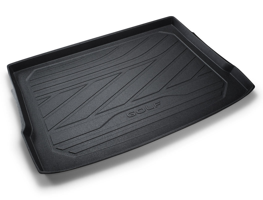 Mata bagażnika Golf 8, podłoga regulowana