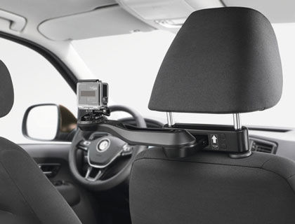 Modułowy system komfortu podróży, Mocowanie kamery 360°