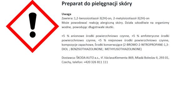 Zestaw minikosmetyków Volkswagen