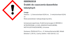 Środek do czyszczenia dywaników tekstylnych