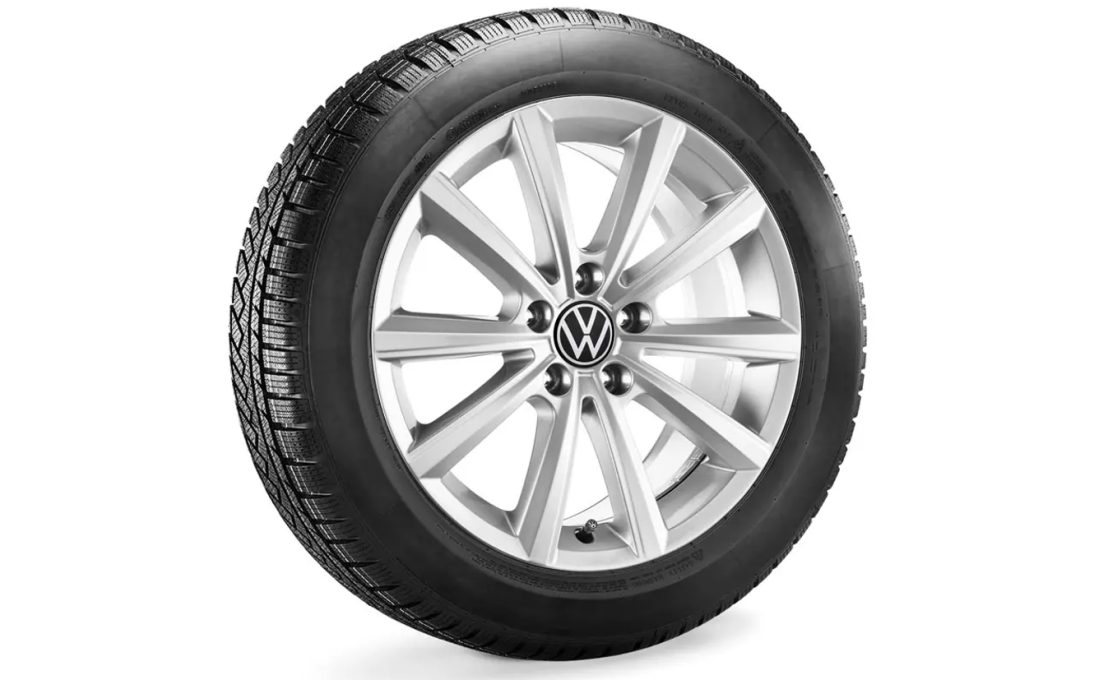 Koło zimowe Tiguan Merano 17" z oponą Continental, lewe