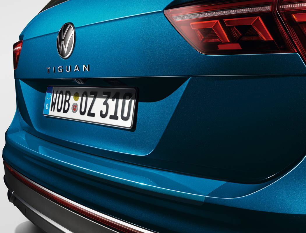 Folia na górną krawędź zderzaka Tiguan (MQB) 2015->