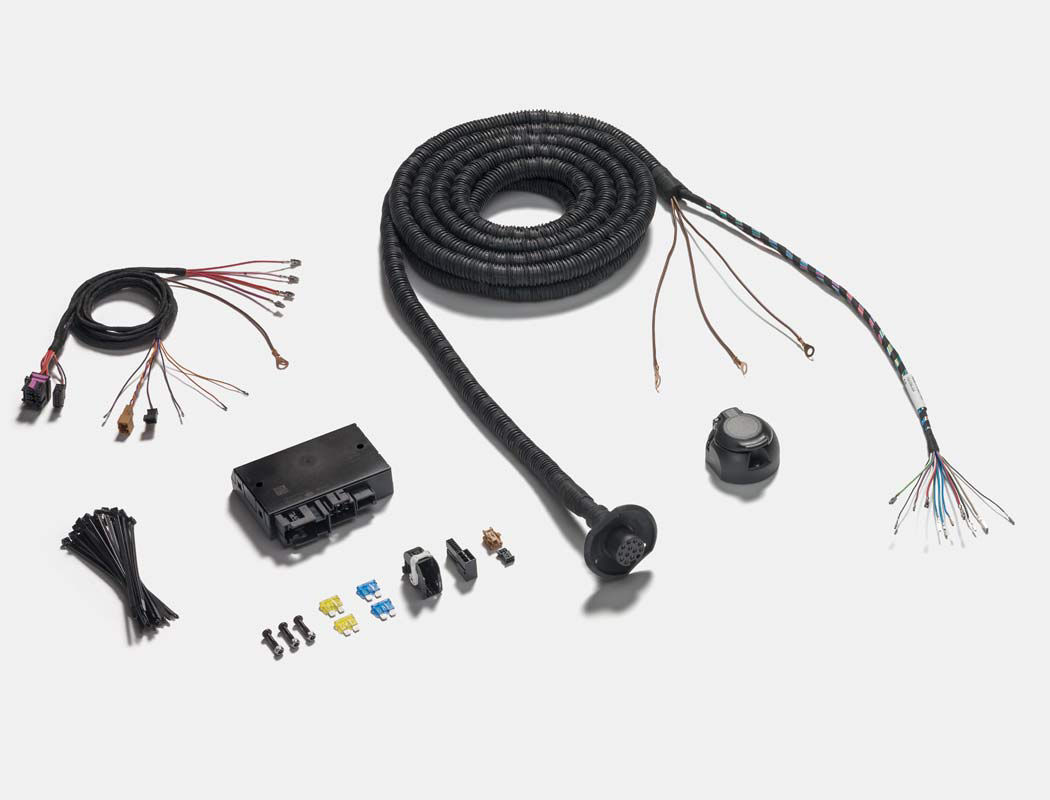 Wiązka elektr. haka VW Crafter, długi rozstaw, bez przygotowania