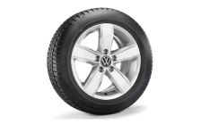 Koło zimowe VW T-Roc z oponą Semperit, R16, prawe