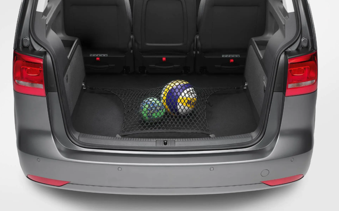 Siatka do mocowania bagażu -  wersja 5-osobowa, modele z bazowa podłogą bagażnika