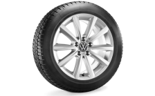 Koło zimowe Tiguan Merano 17" z oponą Continental, prawe