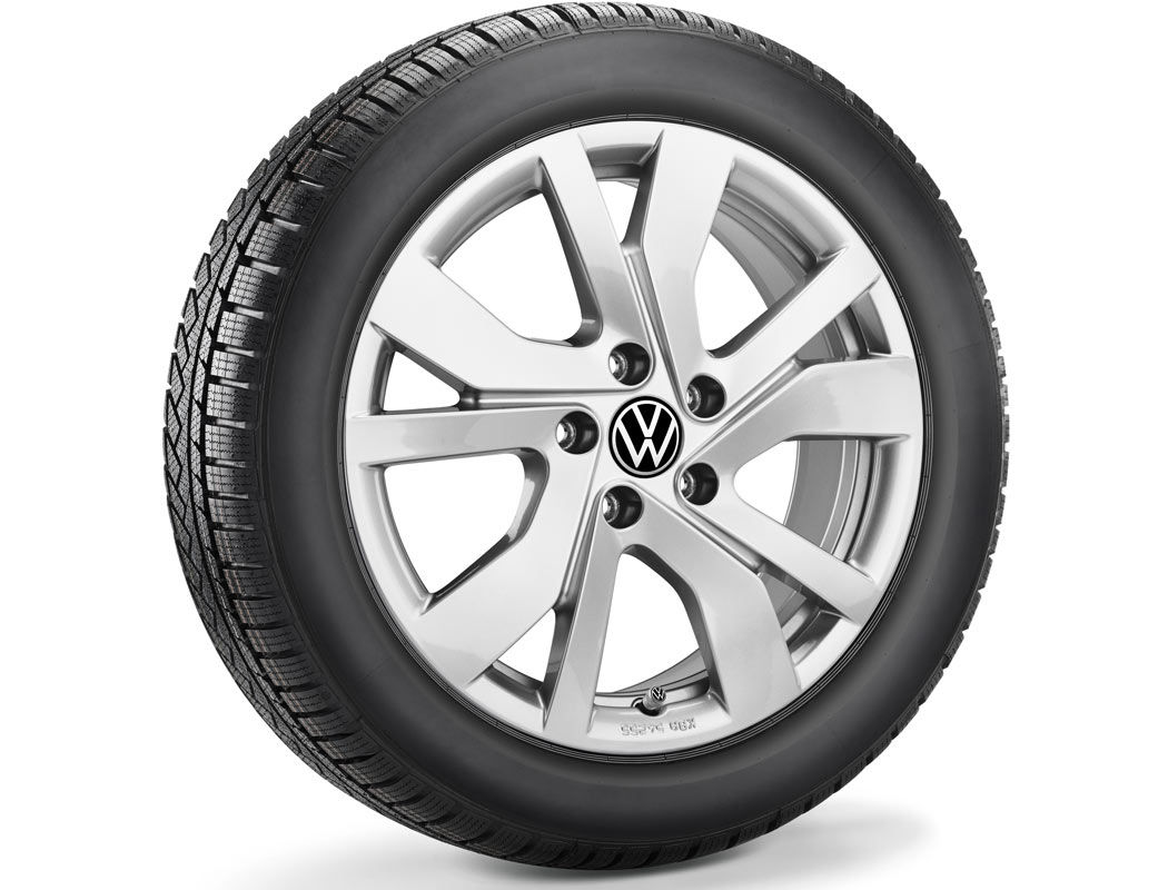 Koło zimowe VW Tiguan III z oponą Semperit, R17, prawe