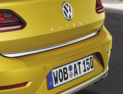 Folia na górną krawędź zderzaka Arteon