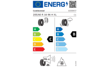 Koło zimowe VW Touran z oponą Continental, R16, lewe
