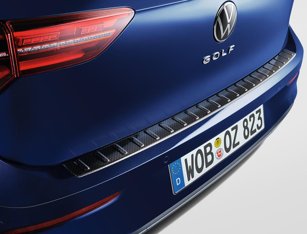 Listwa ochronna na zderzak Golf 8, carbon