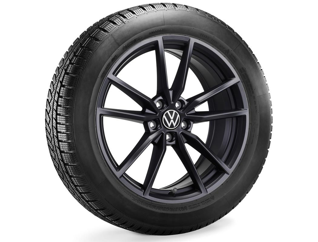 Koło zimowe  T-Roc R Pretoria 19" z oponą Continental, prawe