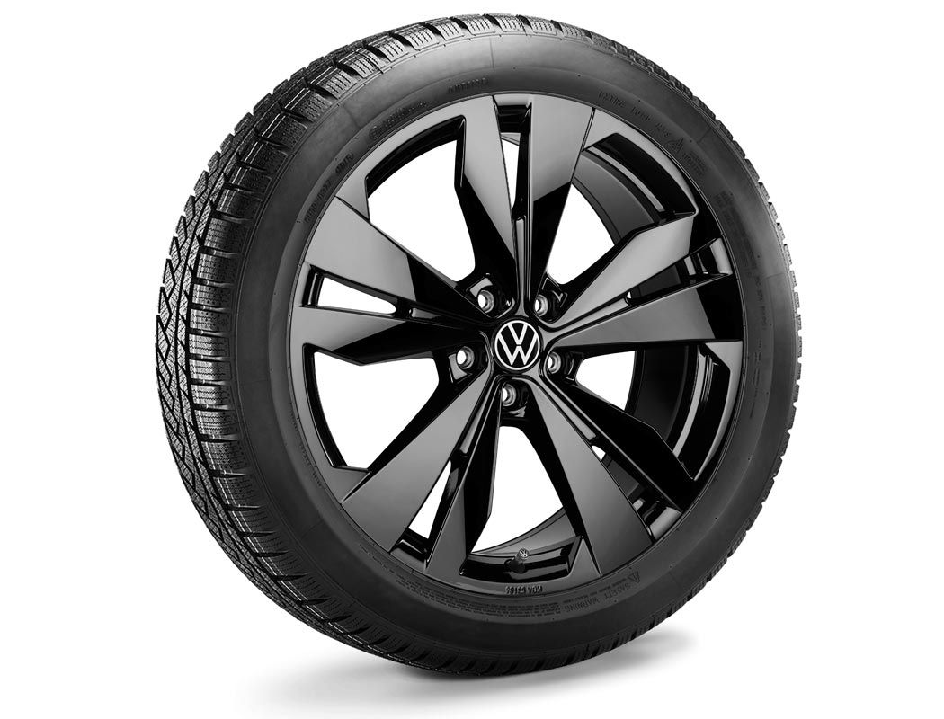 Koło zimowe VW ID4/ID5z oponą Continental,R20, prawe przód