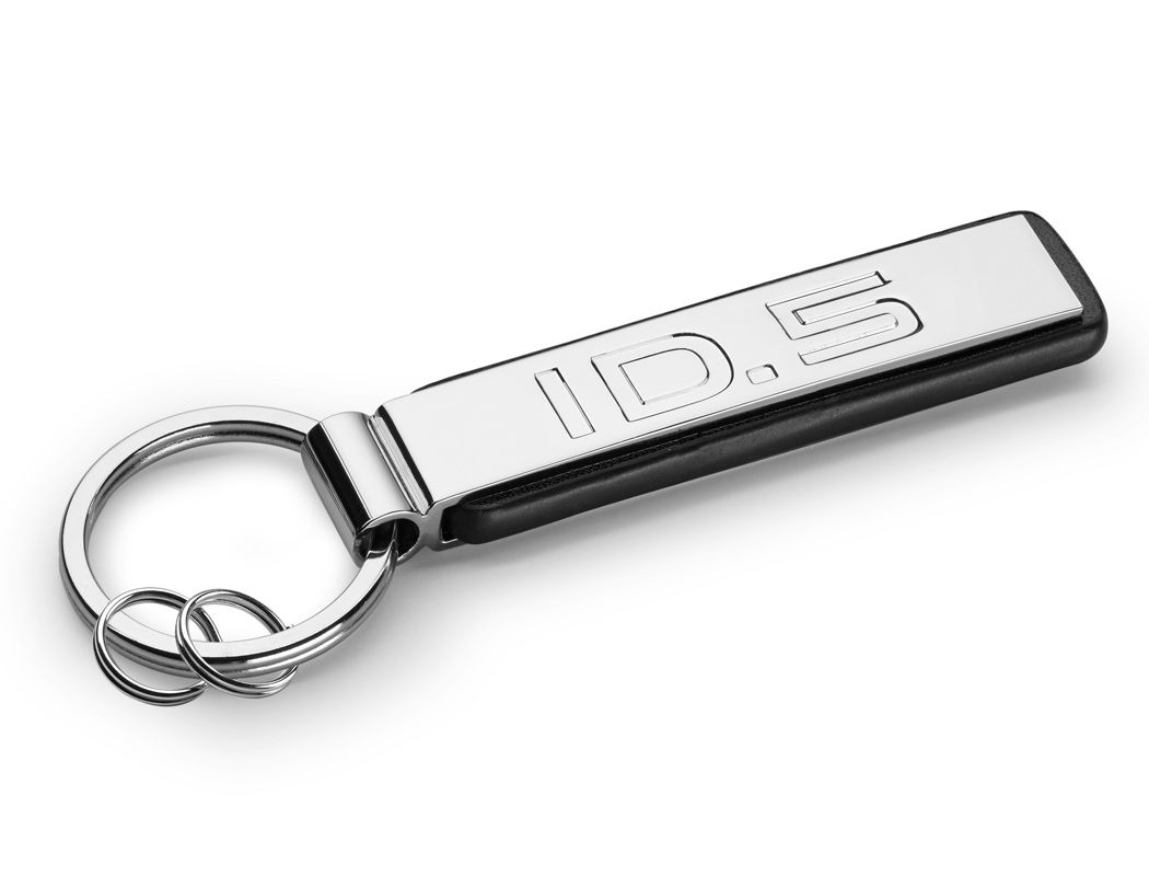 Brelok do kluczy metalowo-skórzany, ID.5