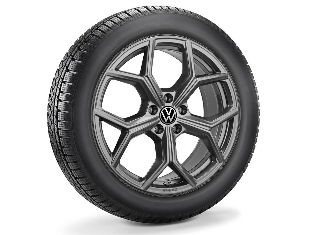 Koło zimowe VW Tiguan III z oponą Semperit, R19, prawe