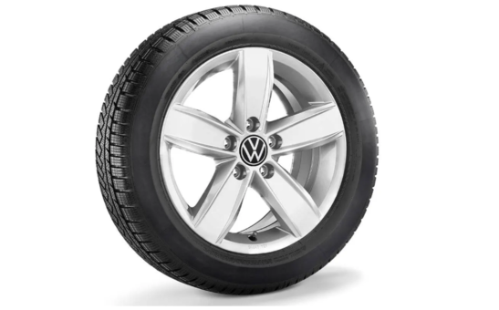 Koło zimowe VW T-Roc z oponą Semperit, R16, lewe